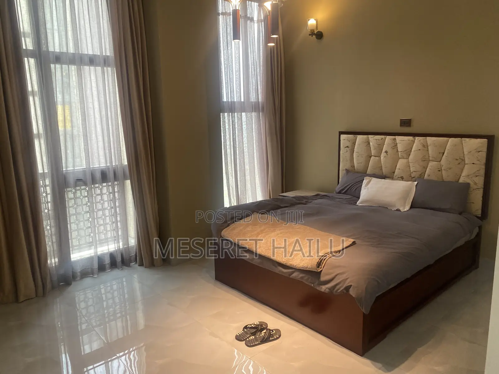 Furnished 2bdrm Apartment in Welo Sefer, Bole for rent