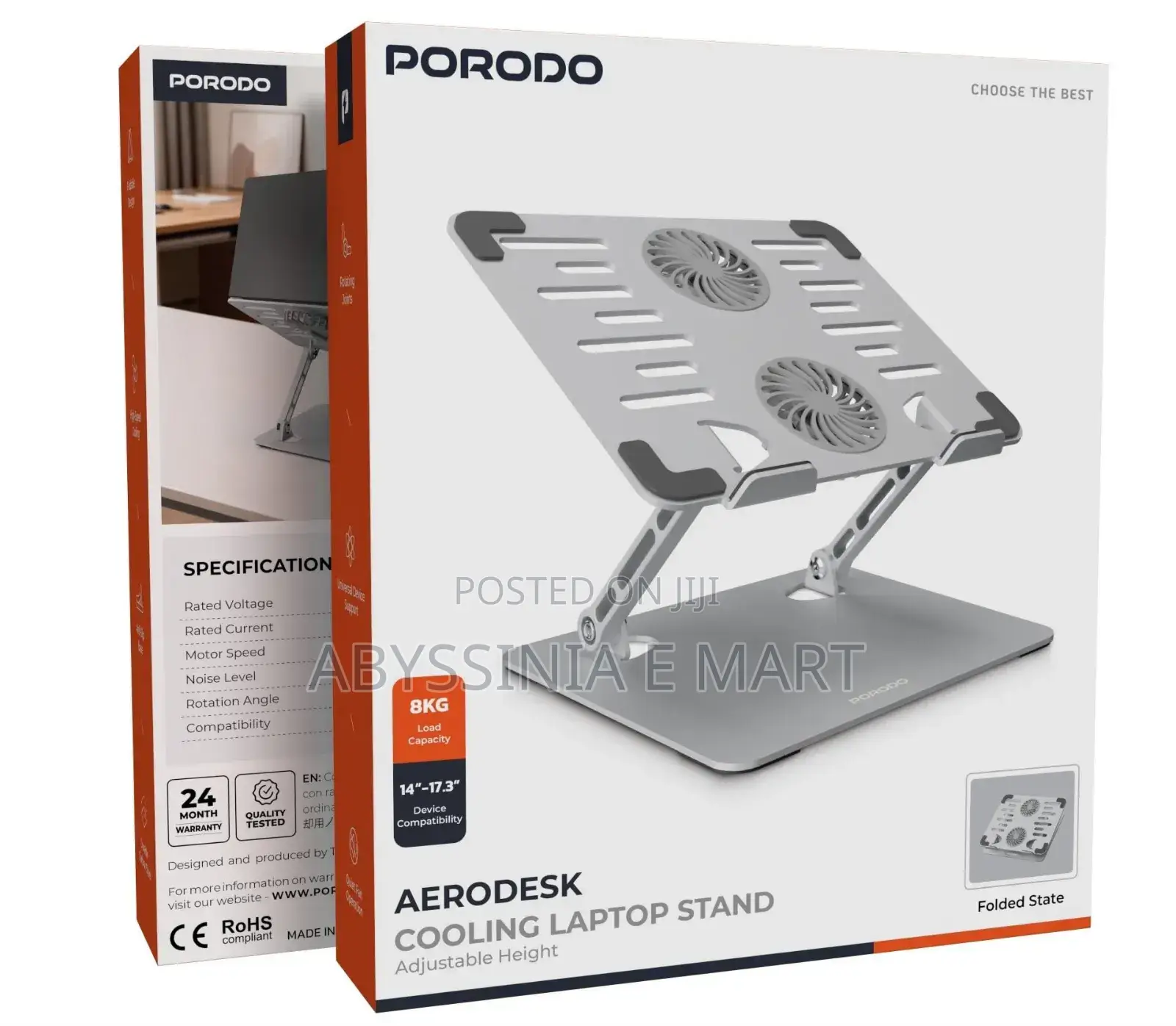 Porodo Aerodesk Cooling Laptop Stand