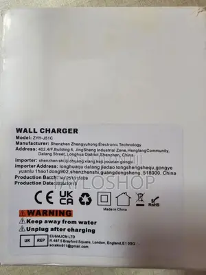 12w Fast Charger for iPhone, iPad iPod (Original Quality) – Uk Plug