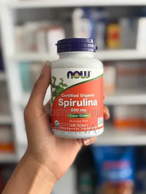 Super Green Nutrient Rich Spirulina 500mg 200 Vegan Tablets