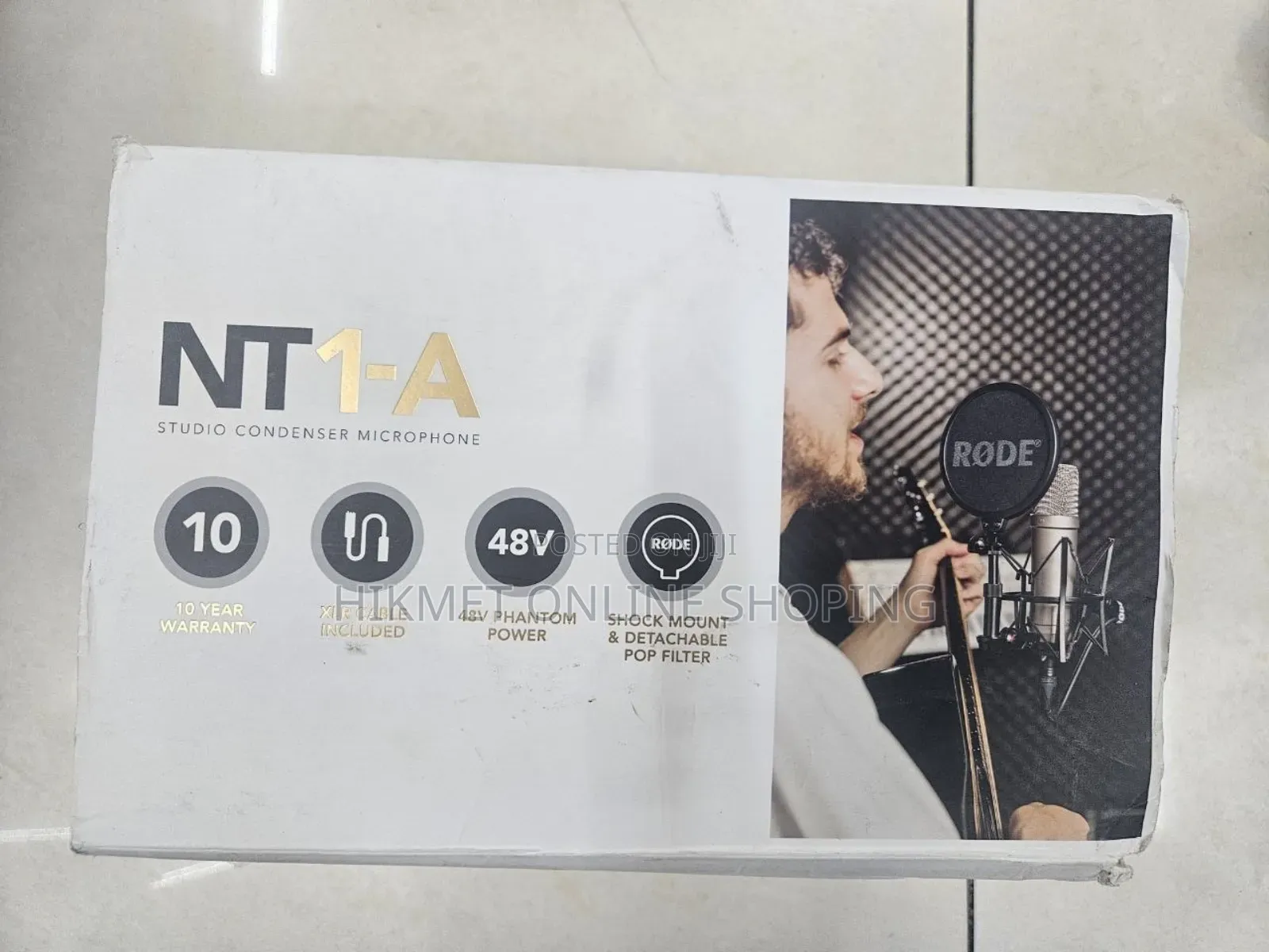 Rode Nt1-a Studio Condenser Microphone.