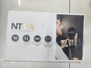 Rode Nt1-a Studio Condenser Microphone.