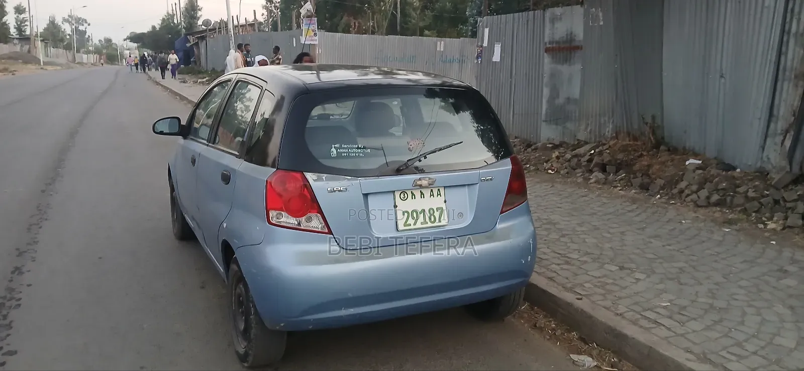 Chevrolet Aveo 2005 Blue