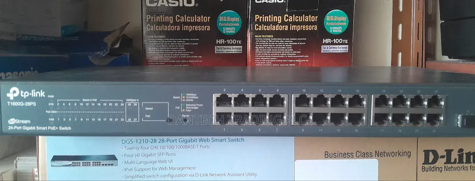 Tp Link 24-Port Gigabit Smart Poe+ Switch With 4 SFP Slots