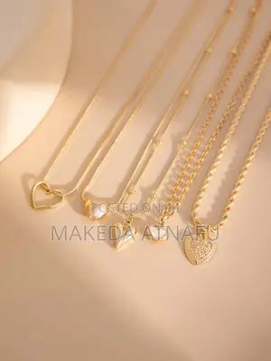 5pcs Heart Necklaces