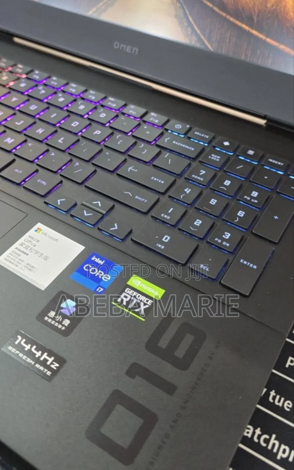 New Laptop HP Omen 16 16GB Intel Core i7 SSD 1T