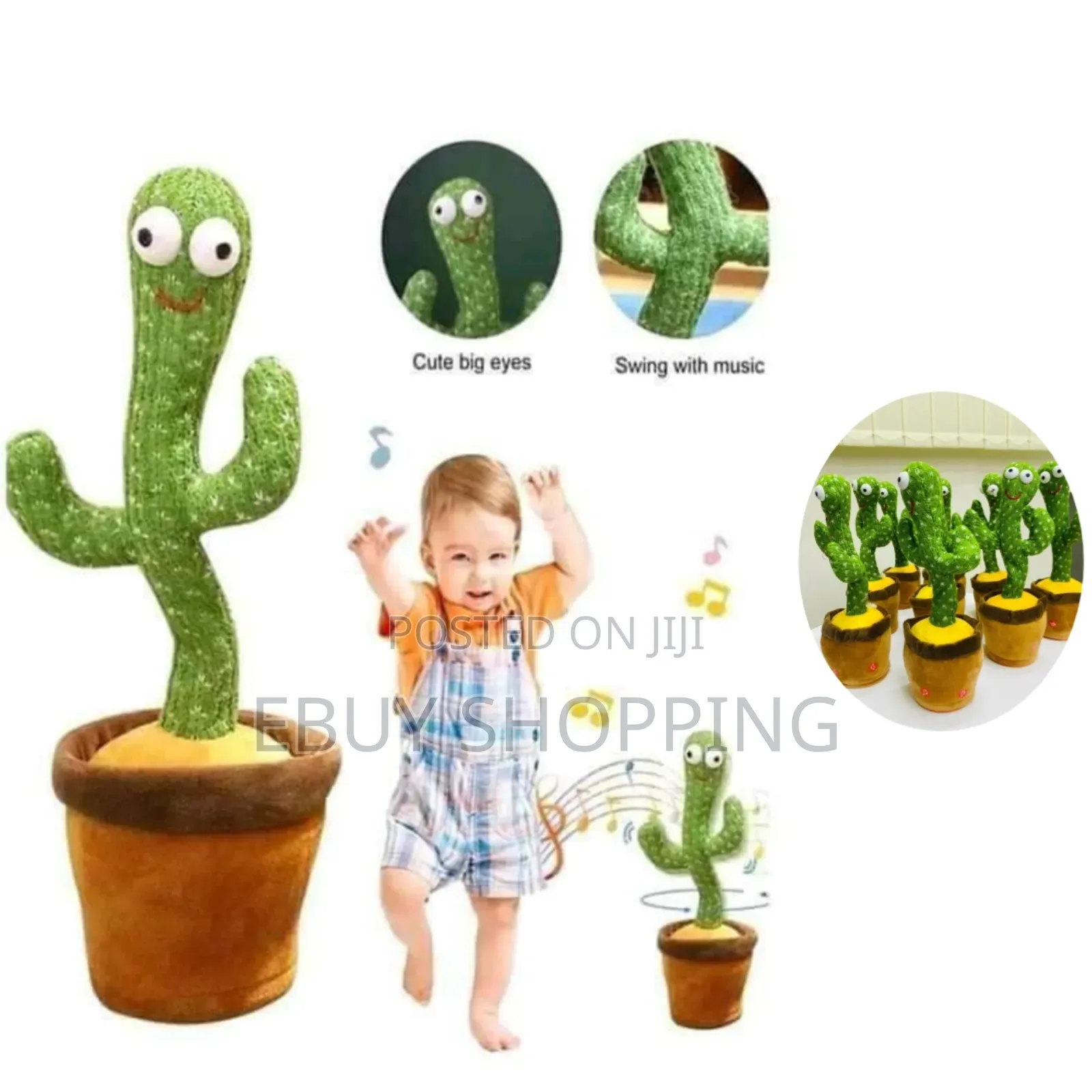 Soft Plush Dancing Cactus: The Perfect Parent-Child Interaction Toy