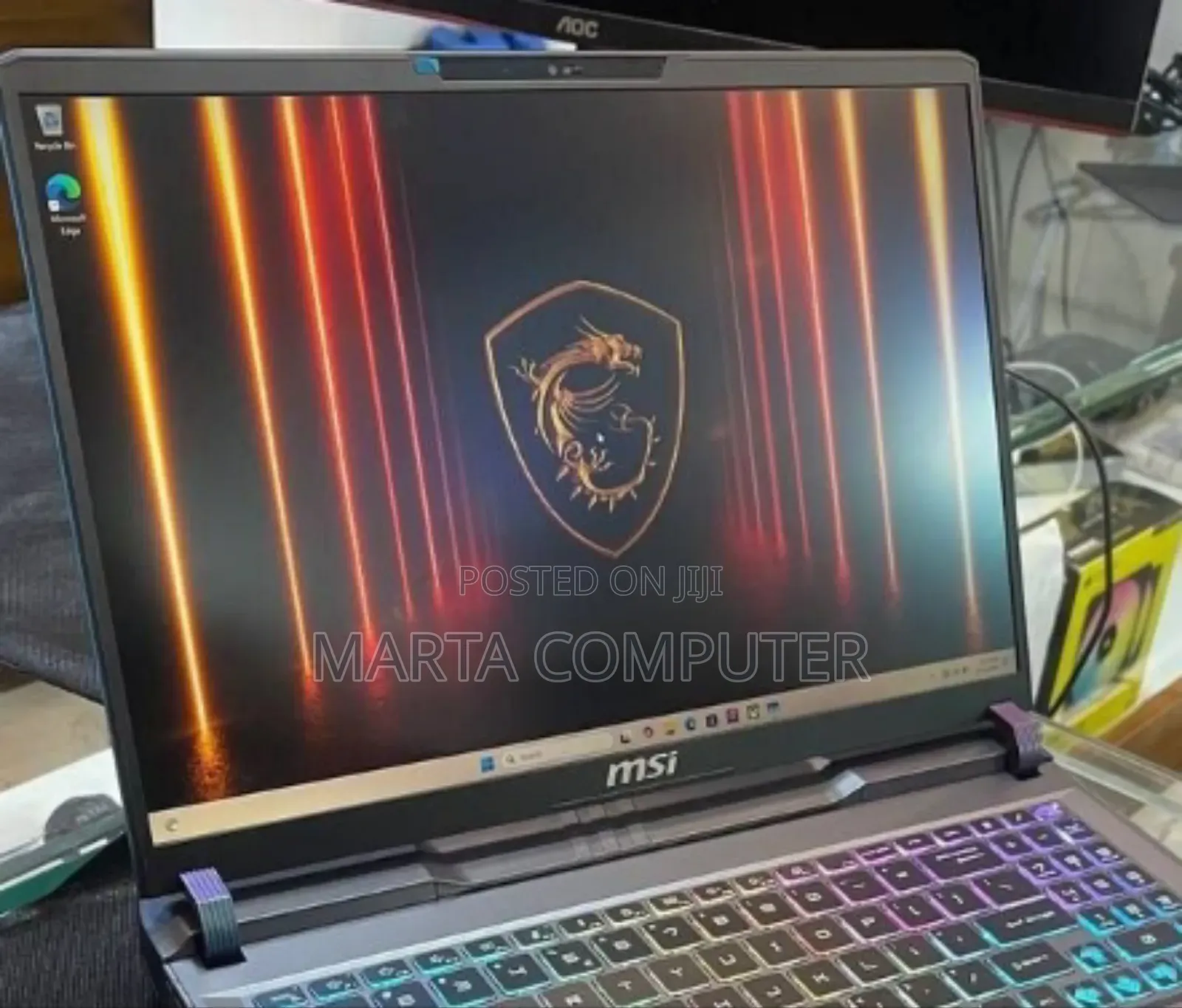 New Laptop MSI Vector 16 HX AI A2XWIG 16GB Intel Core Ultra 7 SSD 1T
