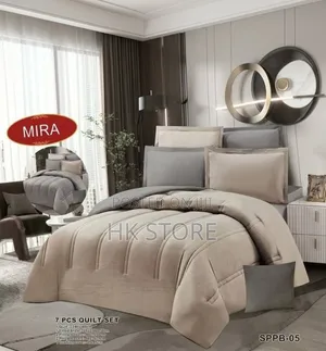 Seven (7) Pcs Comforter Set