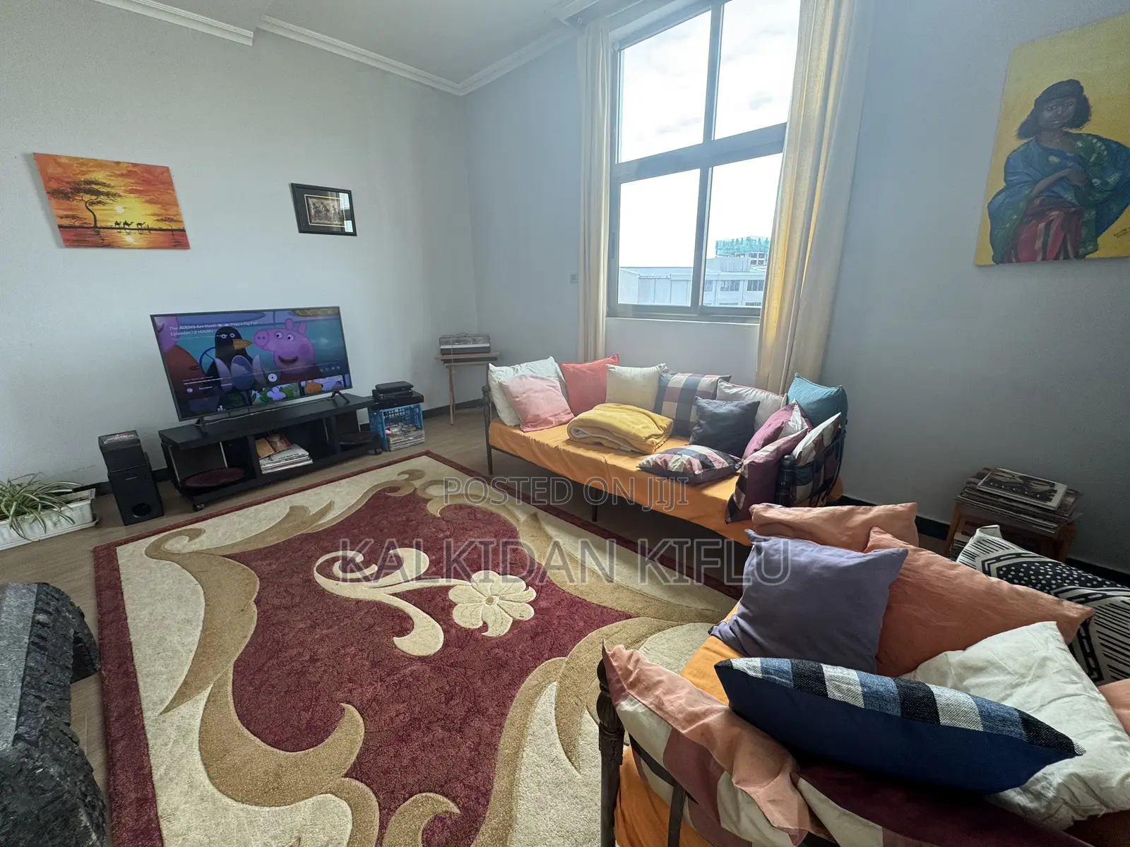Furnished 2bdrm Apartment in Private, Bole for rent