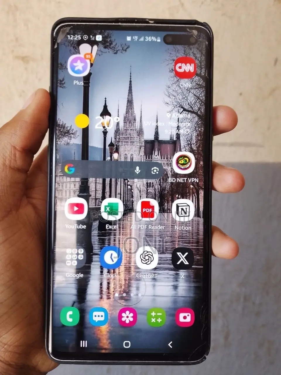 Samsung Galaxy S10 5G 256 GB Blue