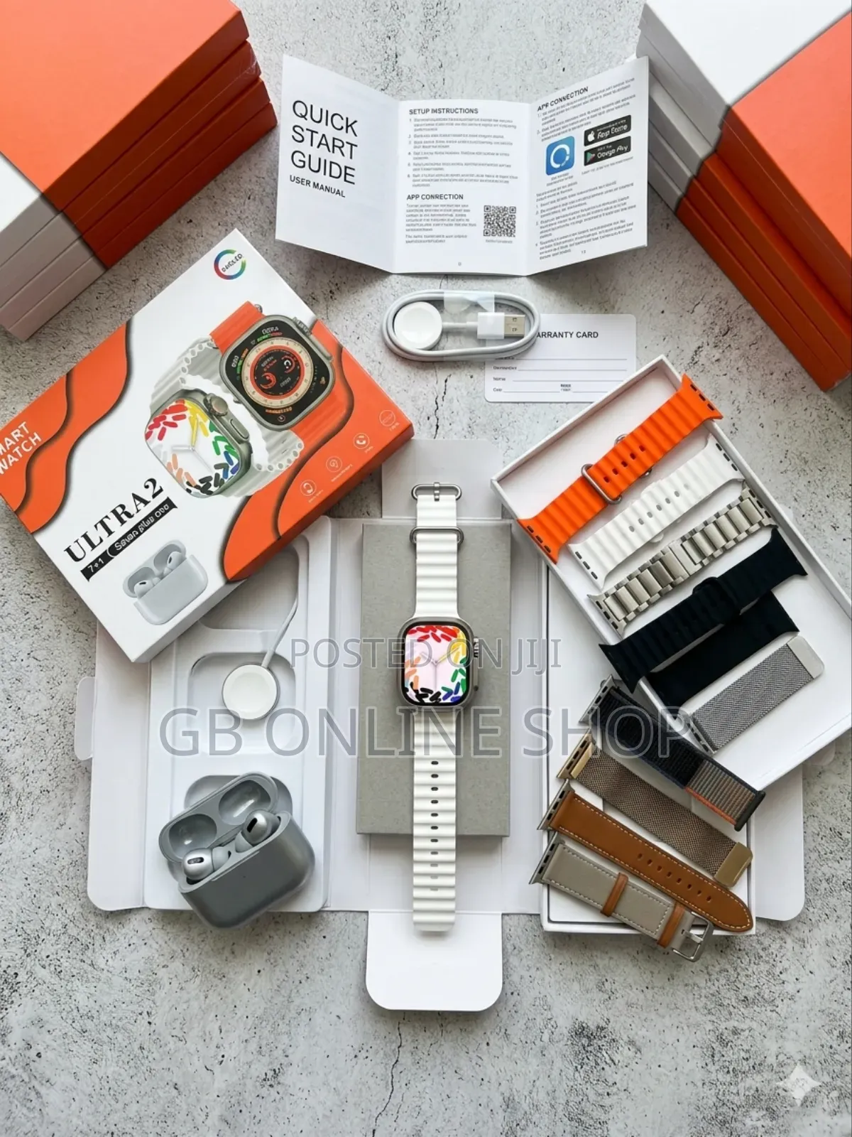 Ultra 2 Amoled Screen Smart Watch