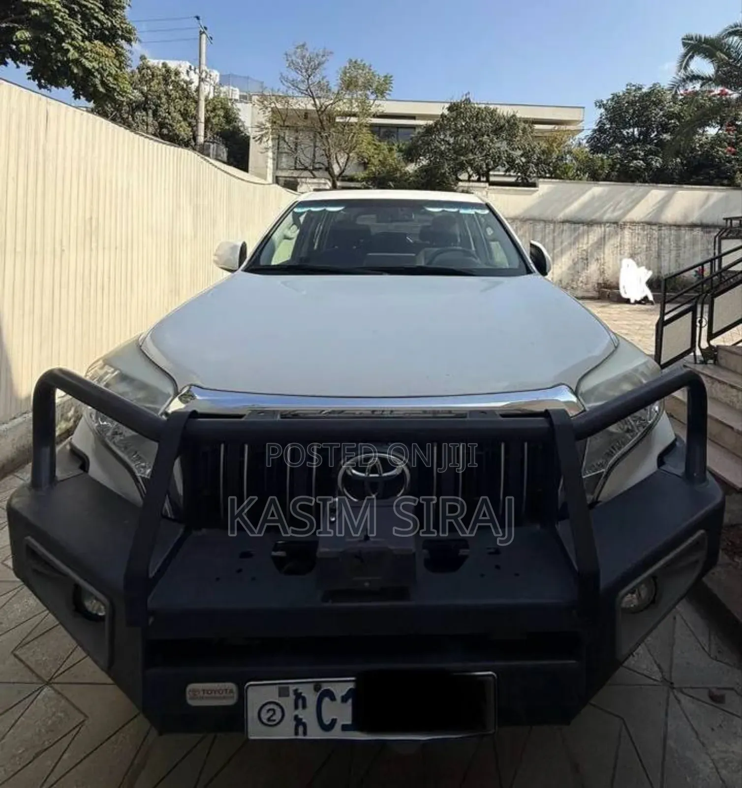 Toyota Land Cruiser Prado 3.0 D-4D (172 Hp) 2014 White