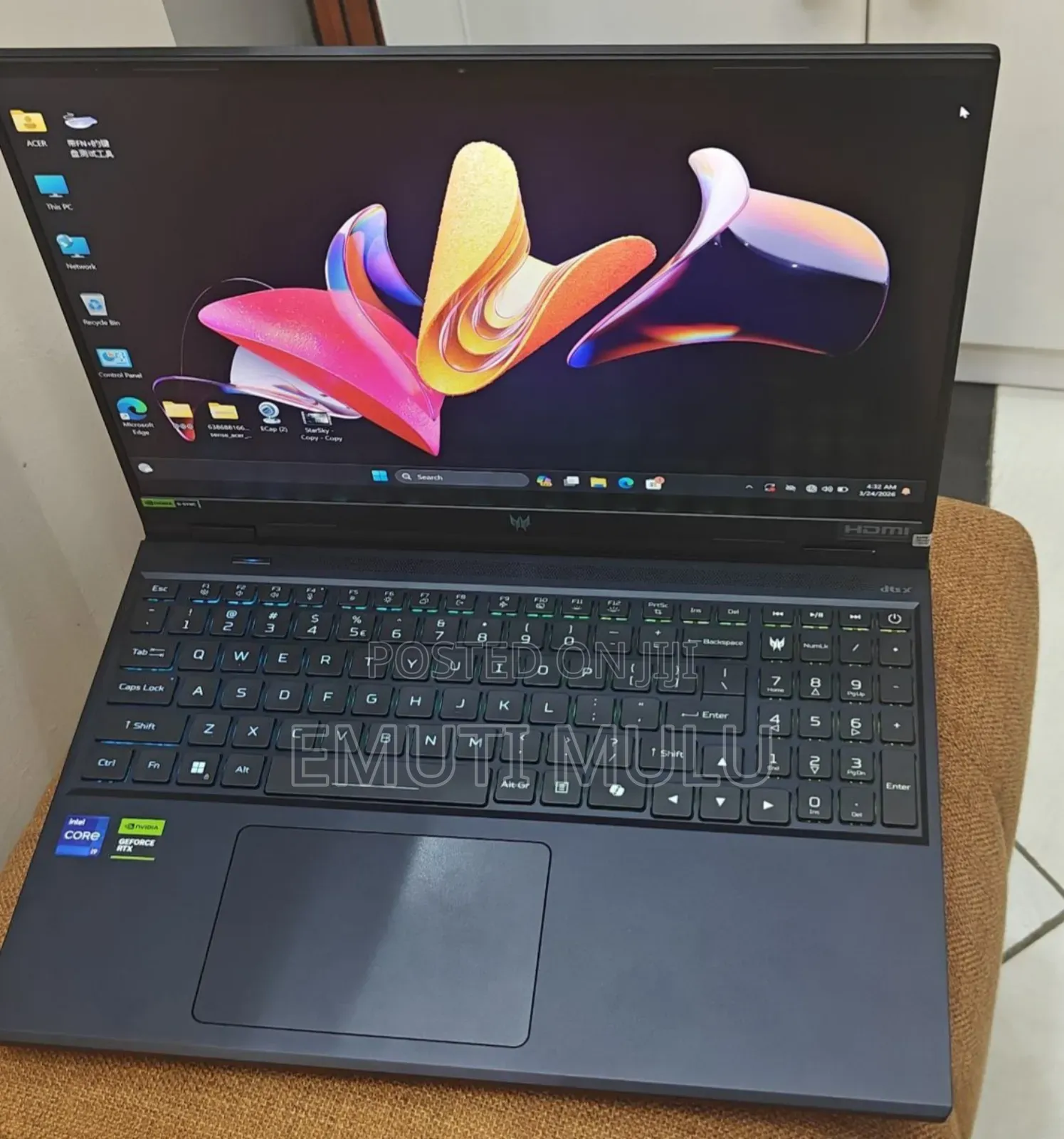New Laptop Acer Predator Helios Neo 16 16GB Intel Core i7 SSD 1T