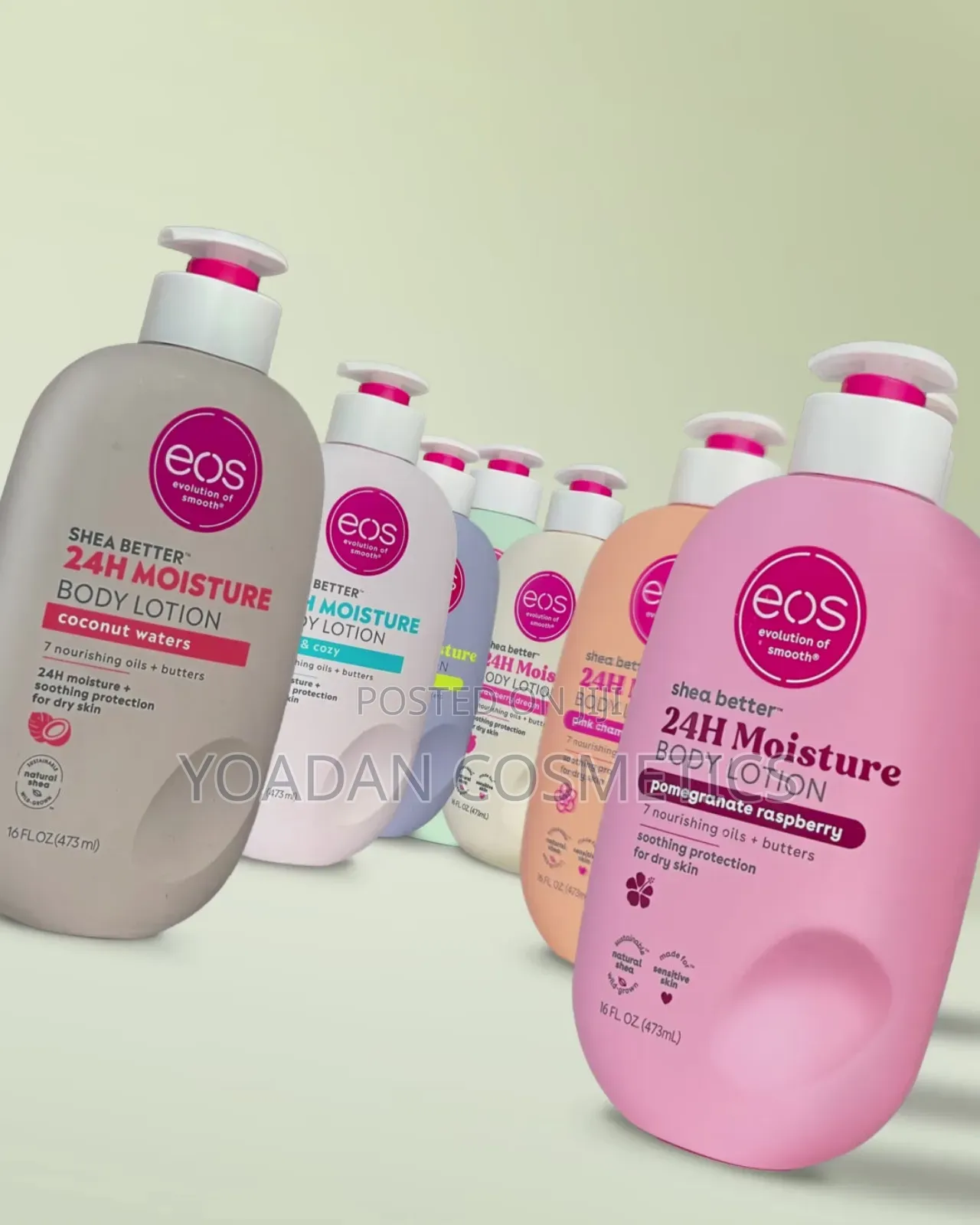 Eos Vanilla Cashmere Lotion በከፍተኛ ጣፋጭ ቫኒላ ካሽሜር ሽታ የተሞላ