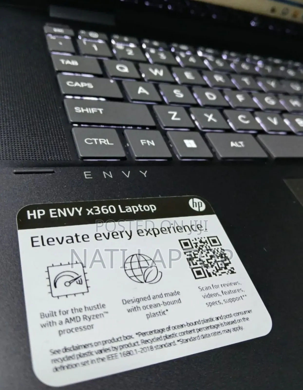 New Laptop HP Envy X360 8GB AMD Ryzen 5 SSD 512GB
