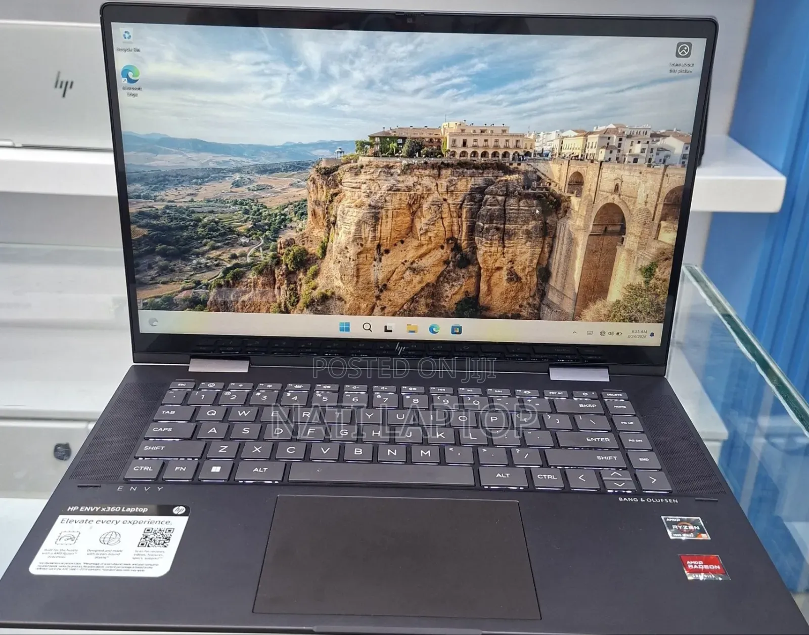 New Laptop HP Envy X360 8GB AMD Ryzen 5 SSD 512GB