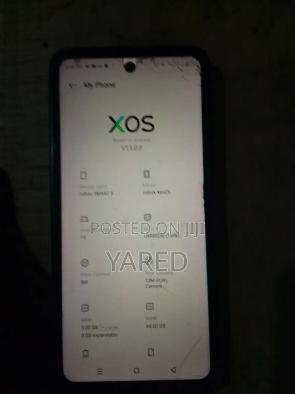 Infinix Smart 8 64 GB Black