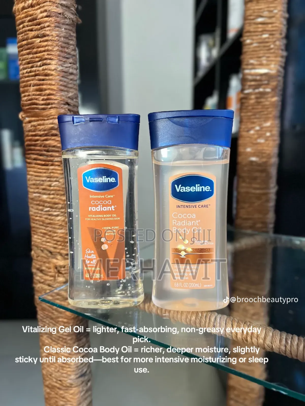 Vaseline Body Oil