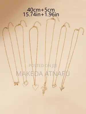 6 Pieces Necklaces