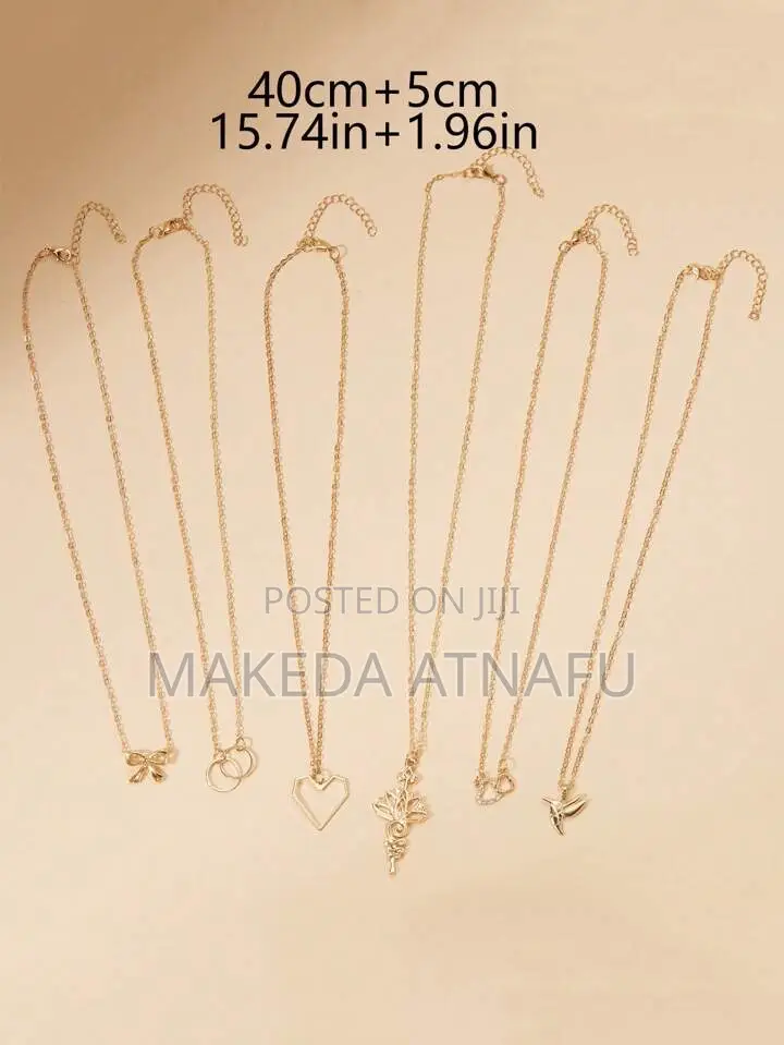 6 Pieces Necklaces