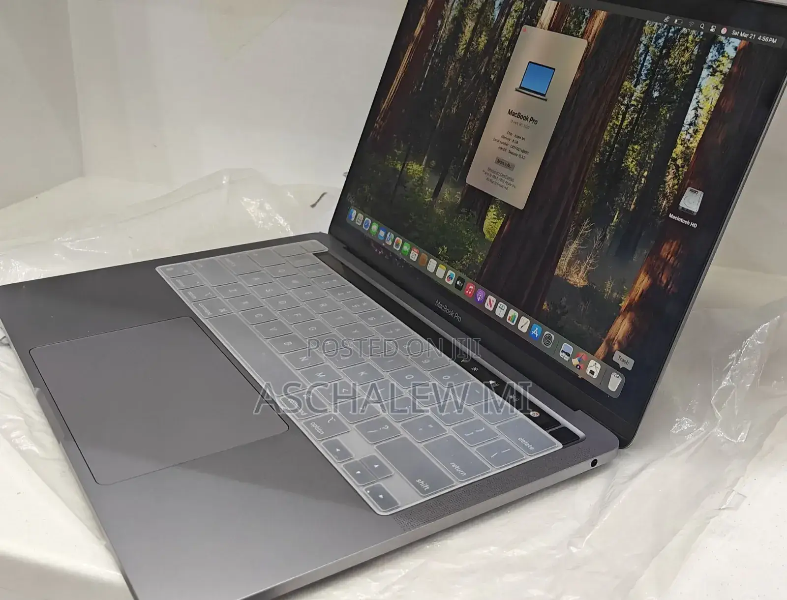 New Laptop Apple MacBook Pro M1 8GB Apple M1 SSD 256GB