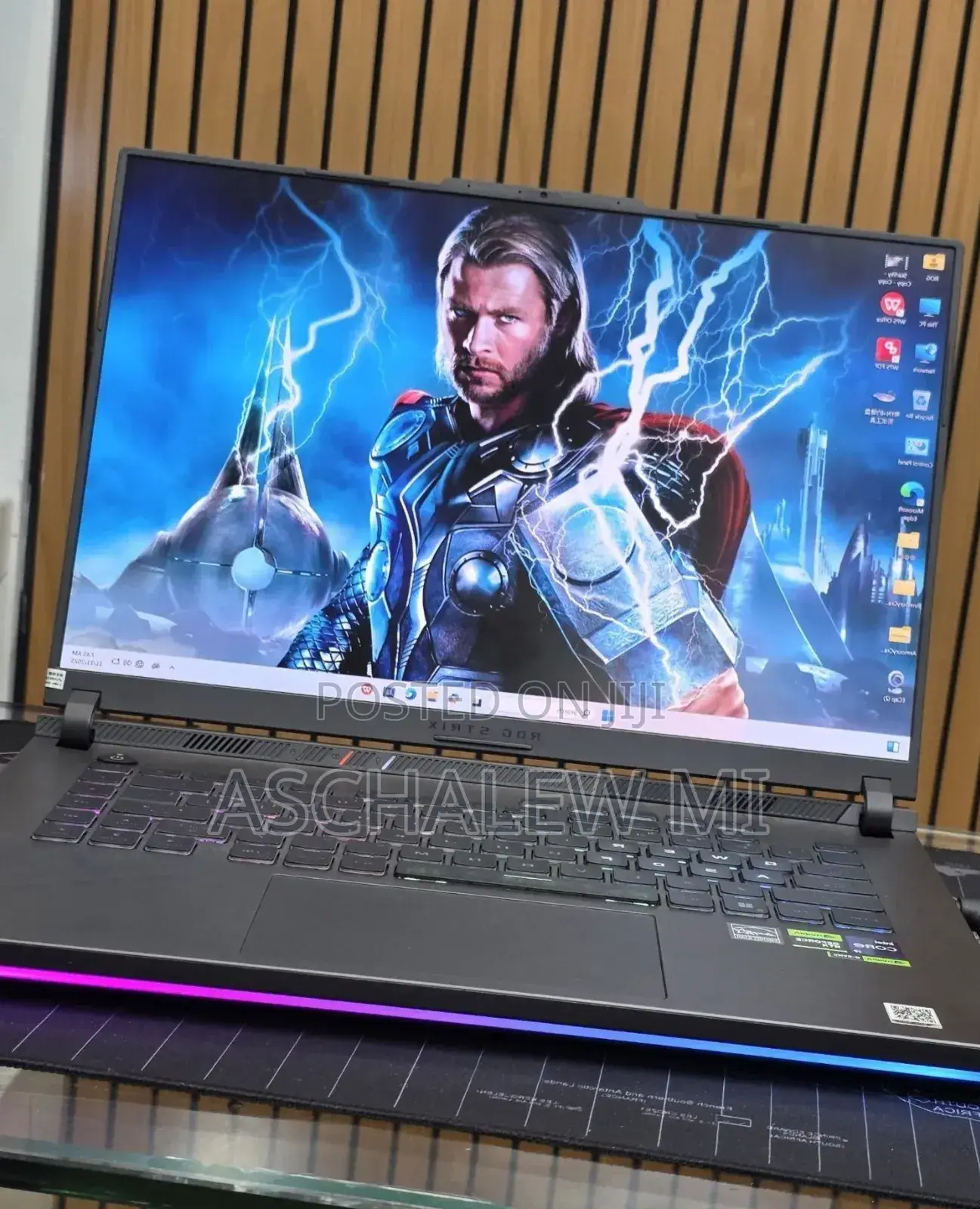 New Laptop Asus ROG Strix G16 G614 16GB Intel Core i9 SSD 1T