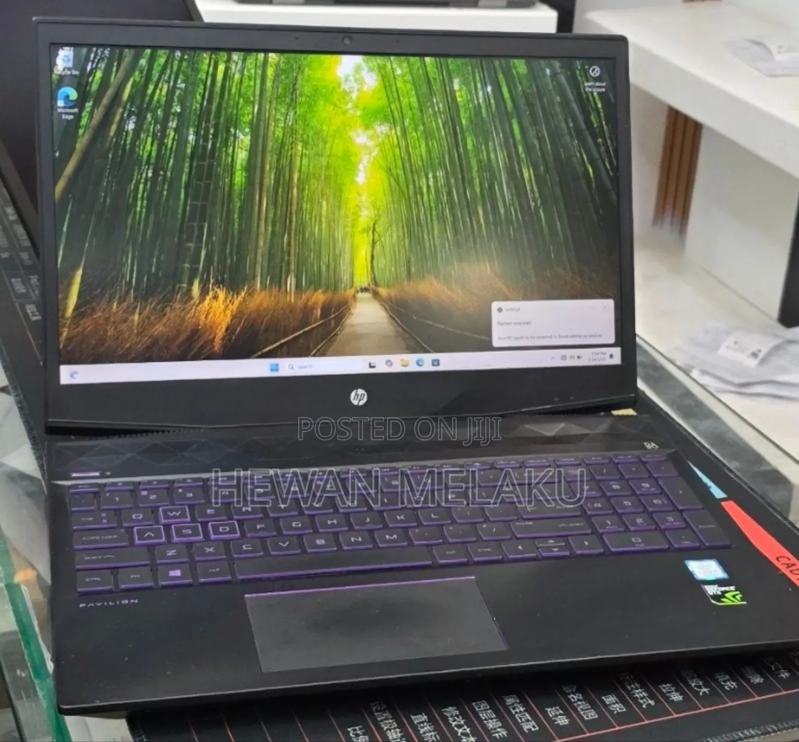 New Laptop HP Pavilion Power 15 8GB Intel Core i5 HDD+SSD 1T