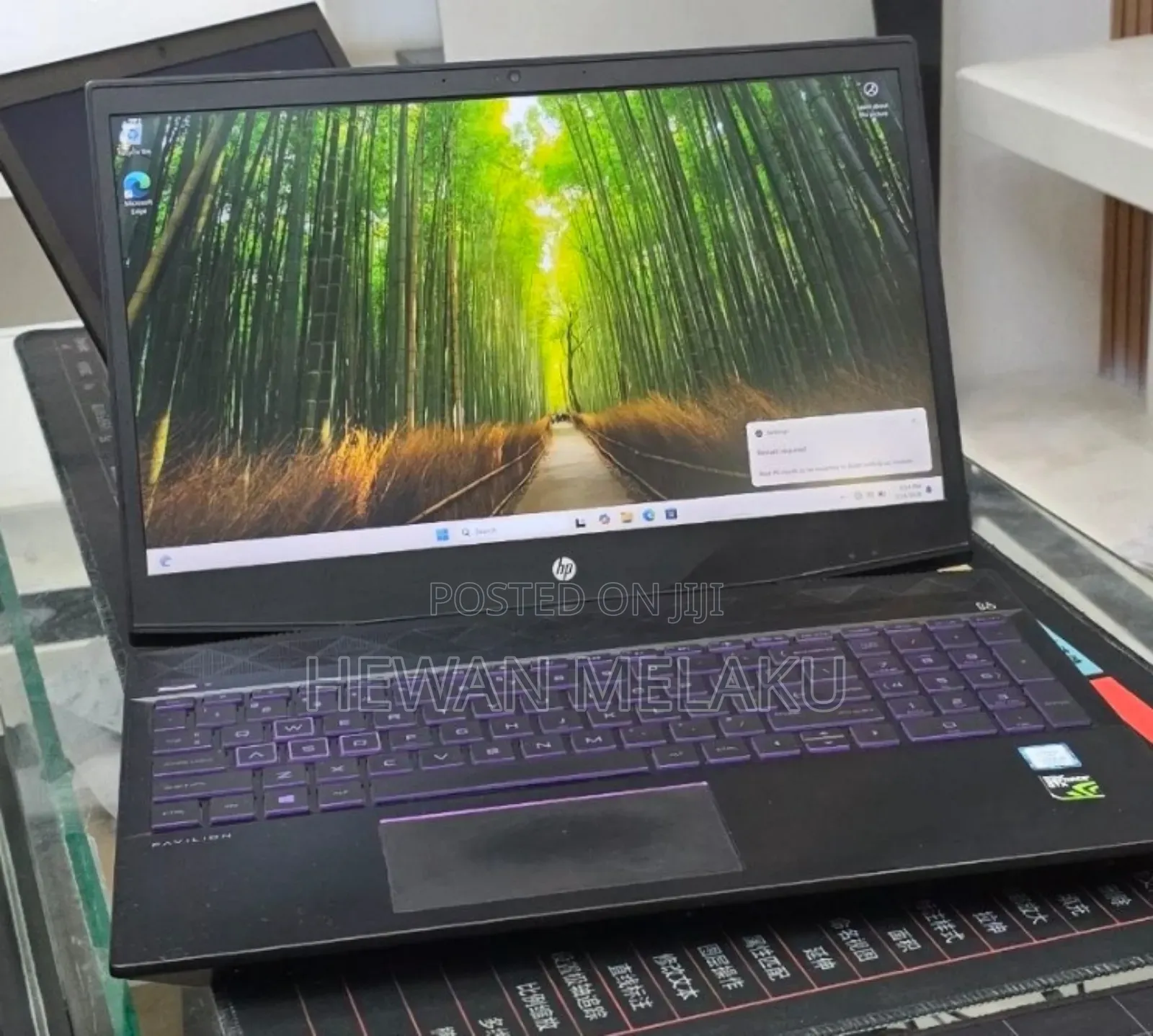 New Laptop HP Pavilion Power 15 8GB Intel Core i5 HDD+SSD 1T