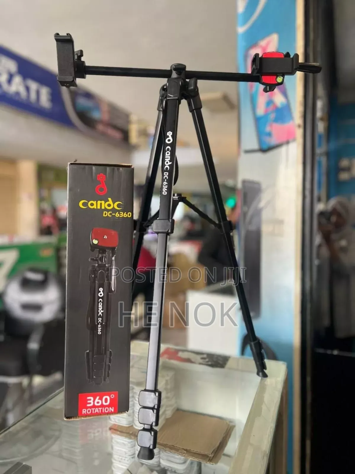 Candc Dc-6360 Professional-Grade Tripod for Camera