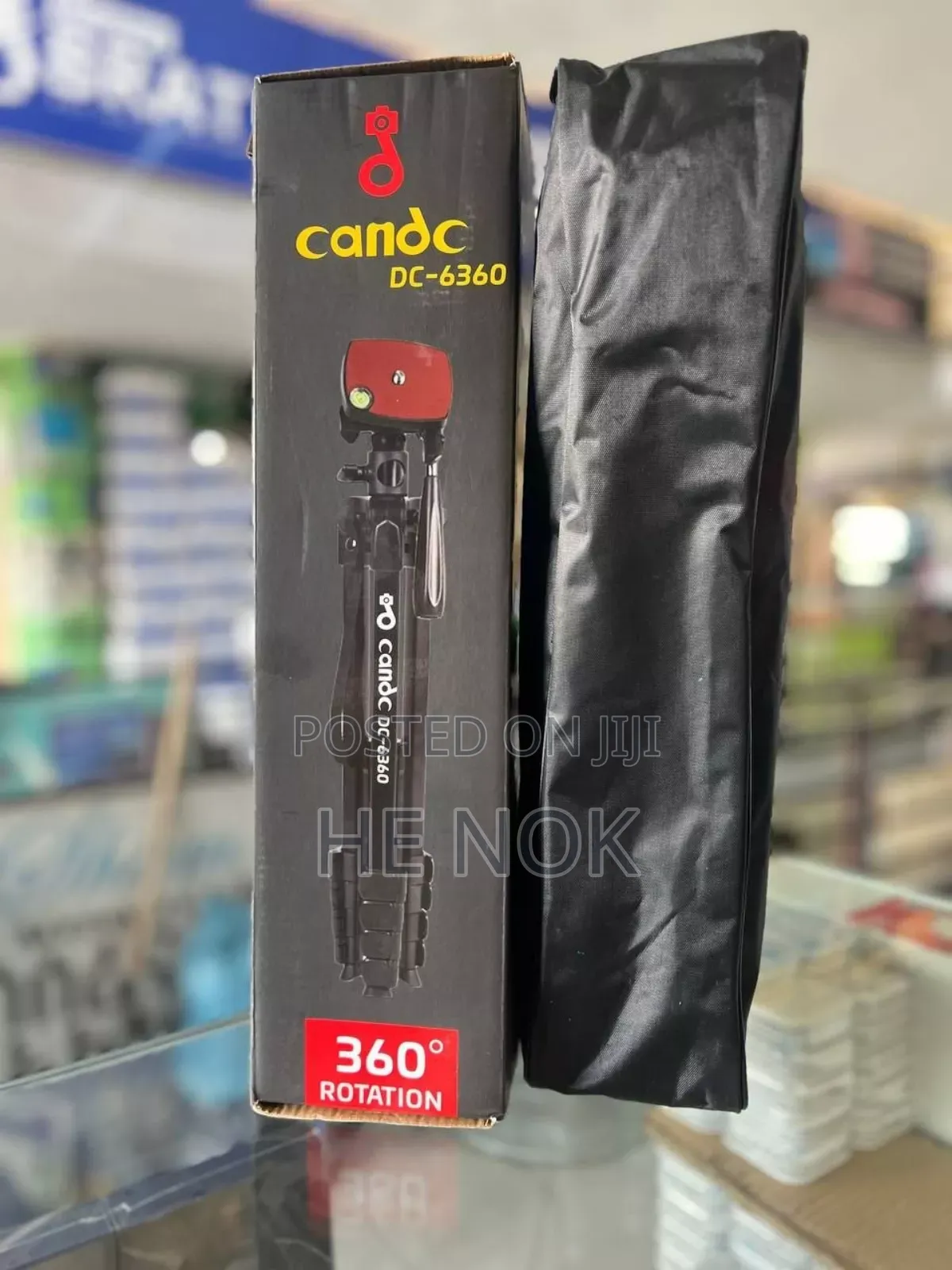 Candc Dc-6360 Professional-Grade Tripod for Camera