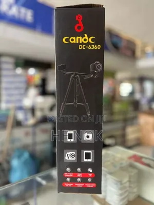 Candc Dc-6360 Professional-Grade Tripod for Camera