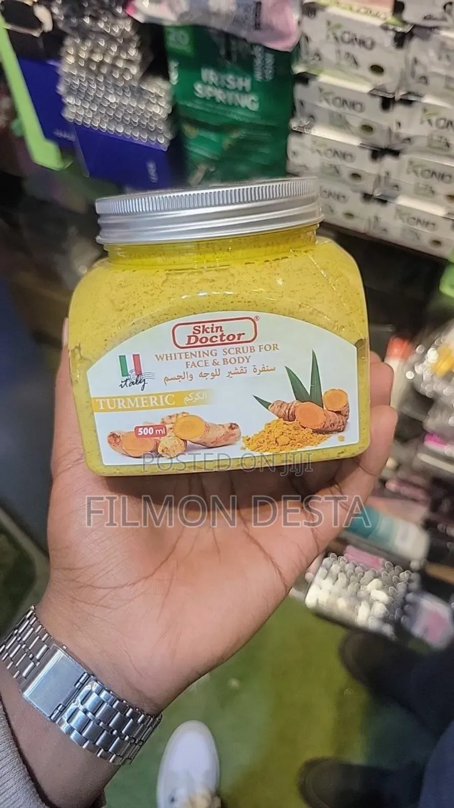 Skin Doctor Turmeric Whitening Scrub