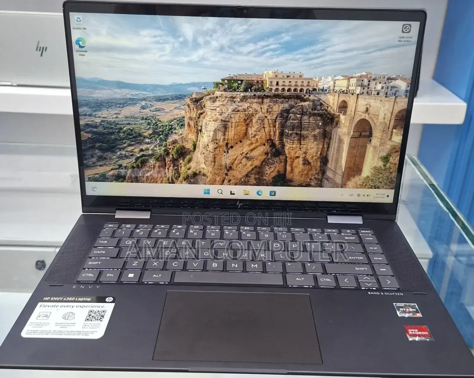 New Laptop HP Envy X360 8GB AMD Ryzen 5 SSD 512GB