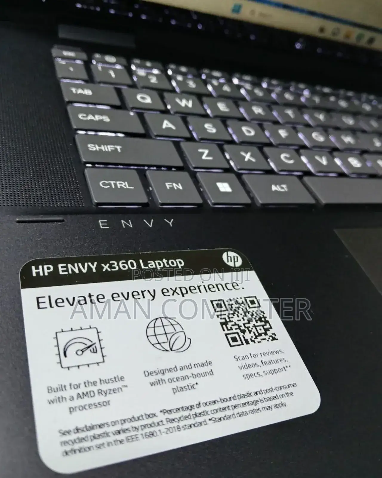 New Laptop HP Envy X360 8GB AMD Ryzen 5 SSD 512GB