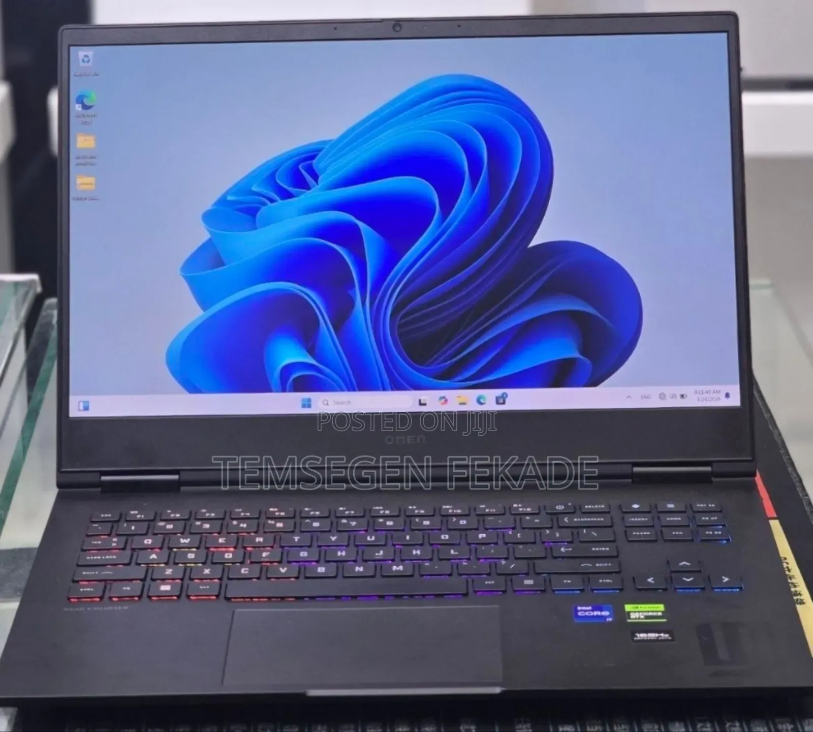 New Laptop HP Omen 16 16GB Intel Core i7 SSD 1T