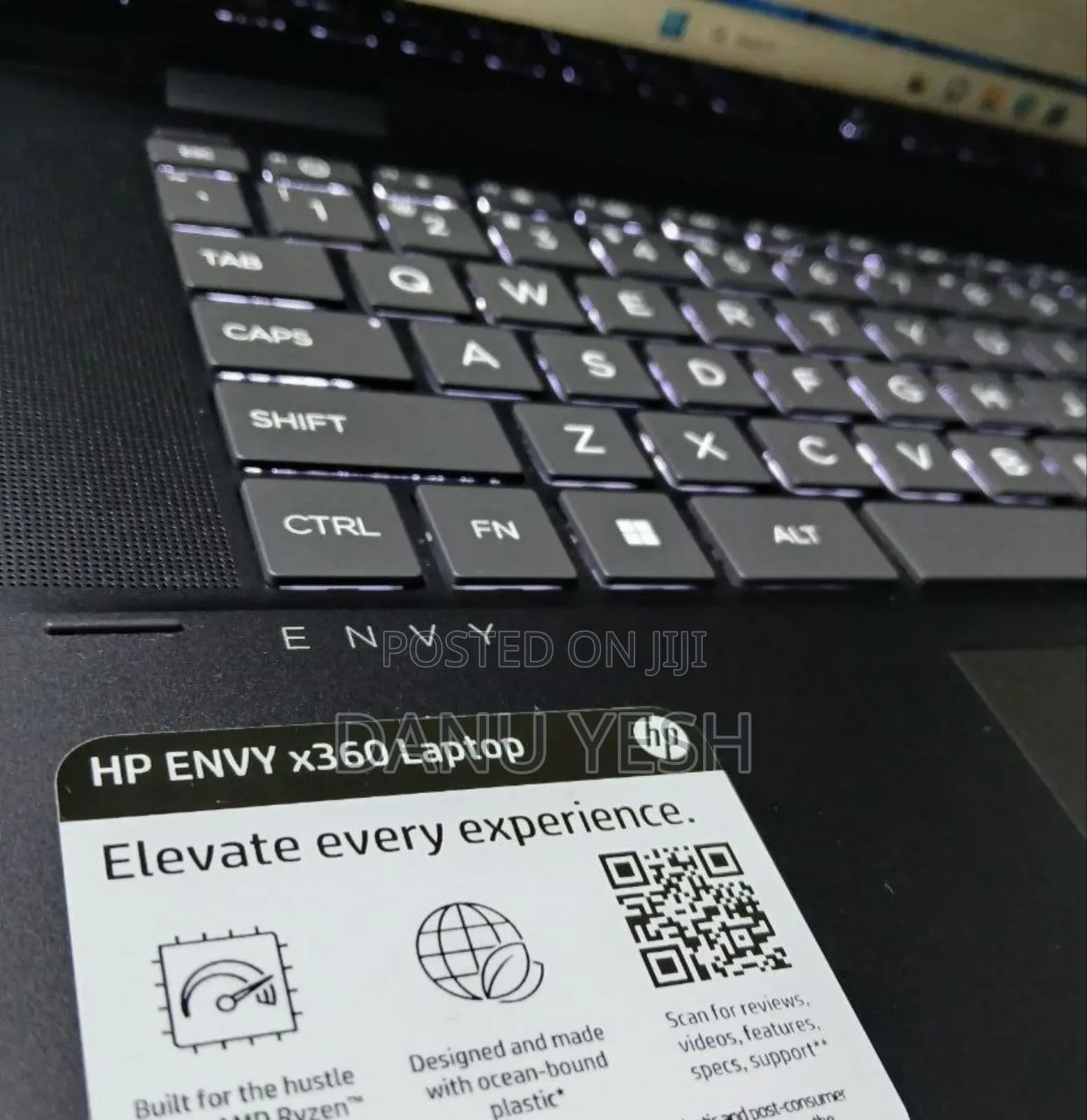 New Laptop HP Envy x360 8GB AMD Ryzen 5 SSD 512GB
