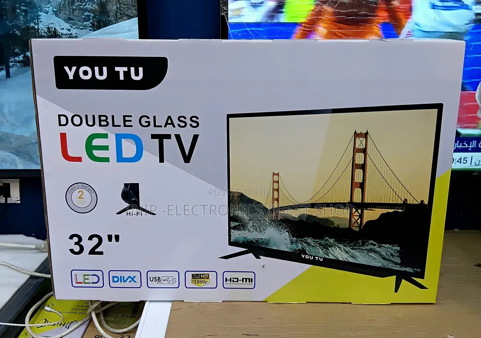 Youtu 32 Inch Tv –Led Clear Hd Display Compact Design