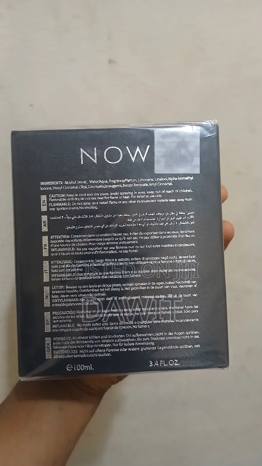 Now Rave Mens Perfume