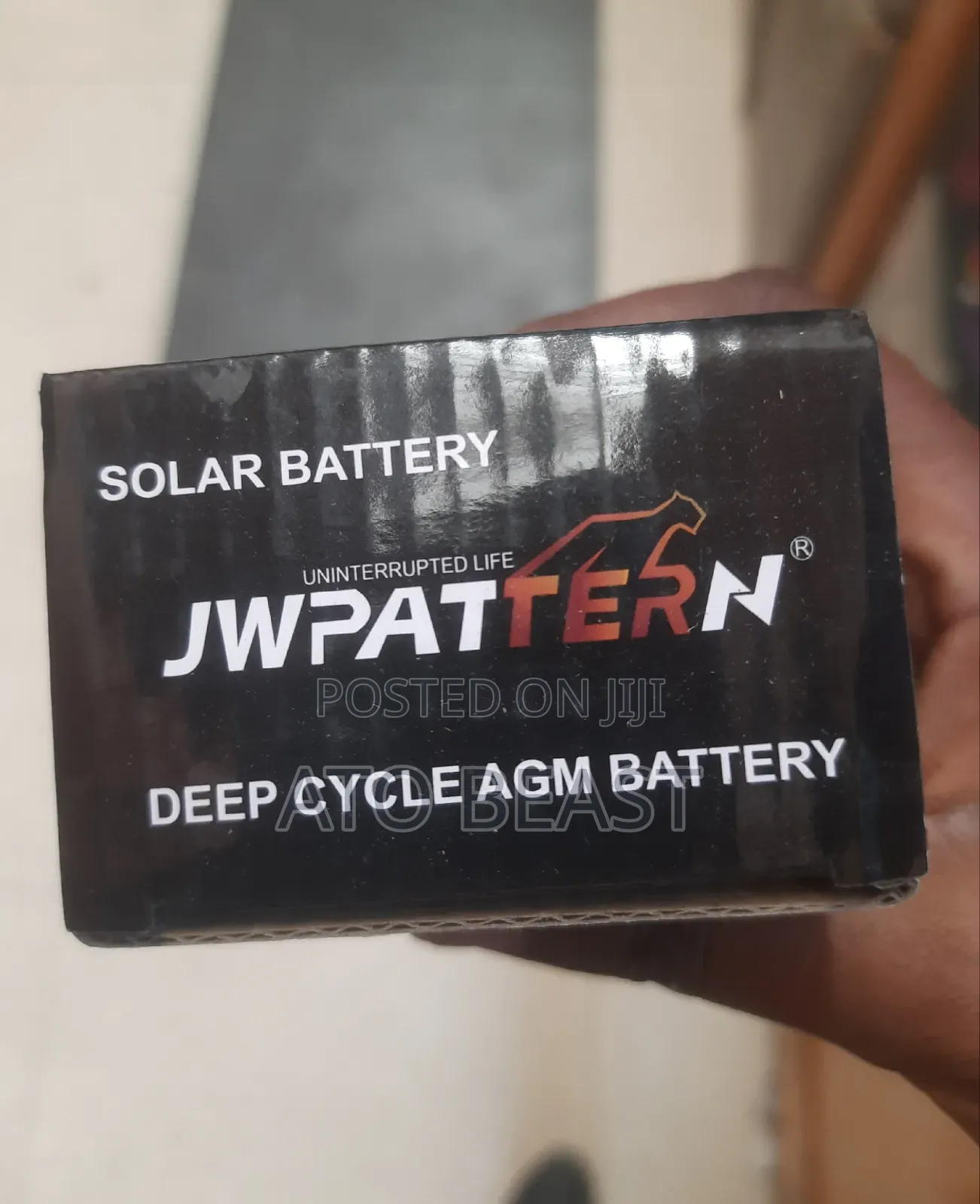 Jwpattern 6v 4.5ah Rechargeable Battery