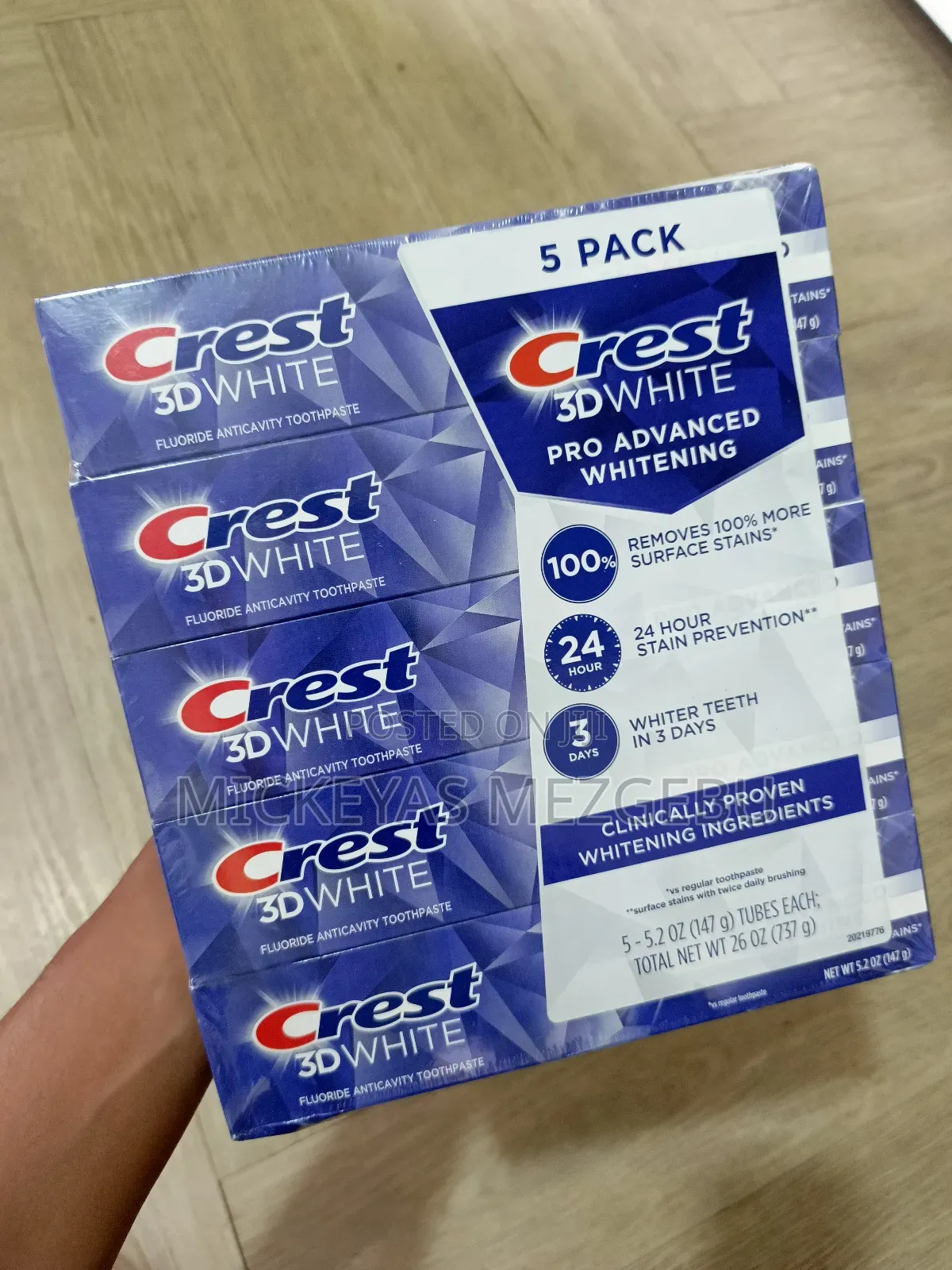 Crest 3d White Pro Advancing Whitening From Usa
