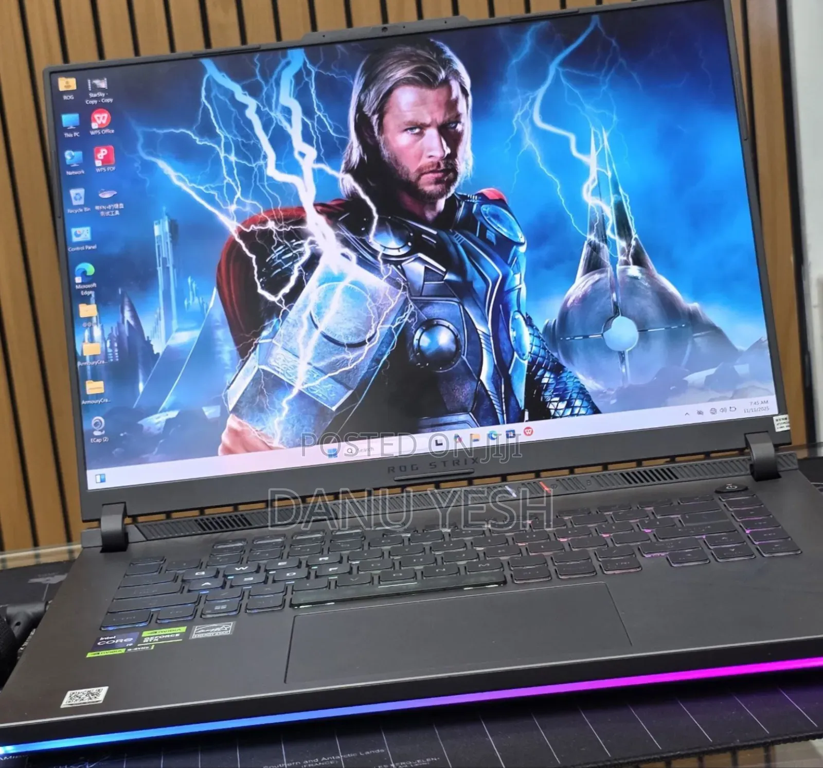 New Laptop Asus ROG Strix G16 G614 16GB Intel Core i9 SSD 1T