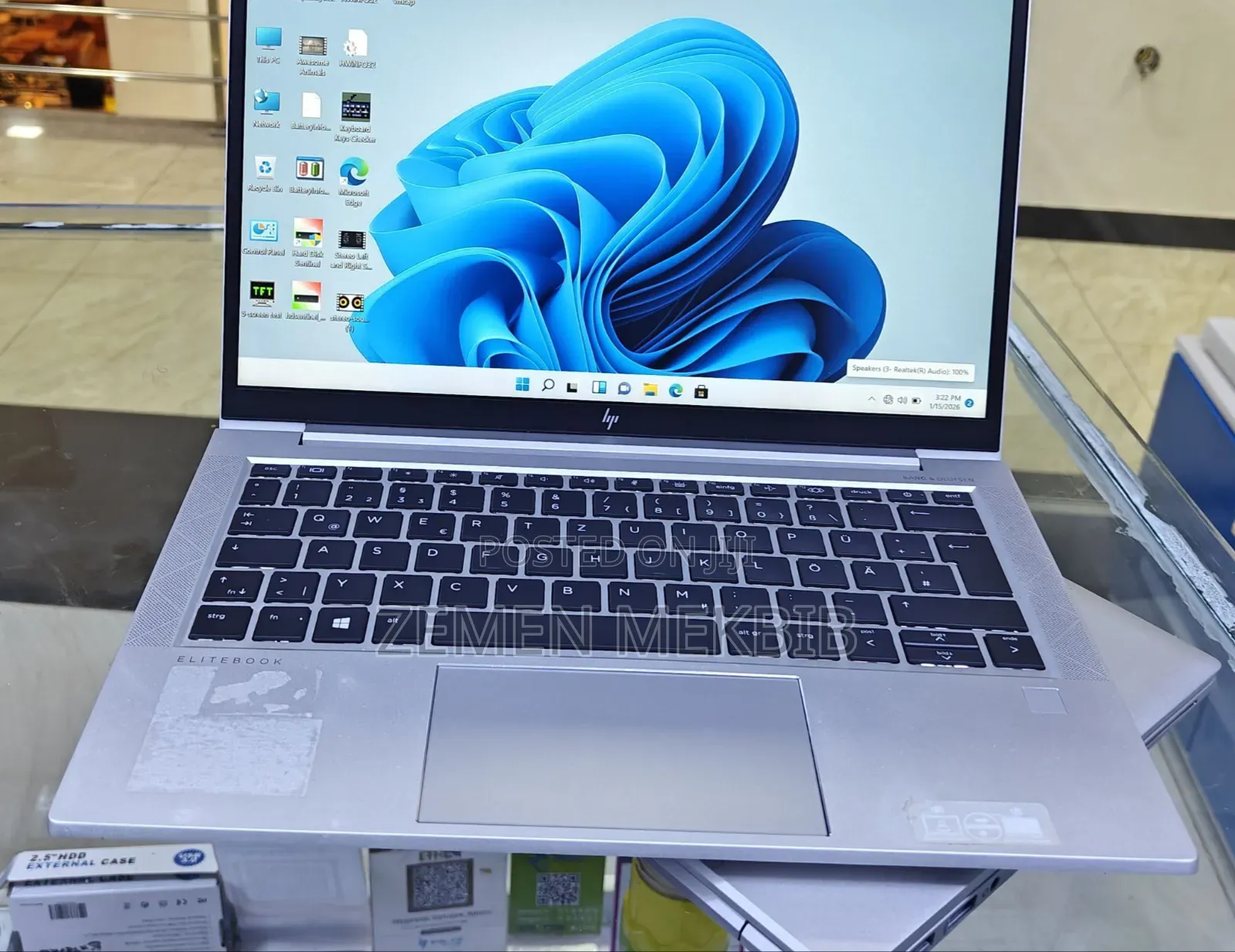 New Laptop HP EliteBook 830 G8 8GB Intel Core i5 SSD 512GB