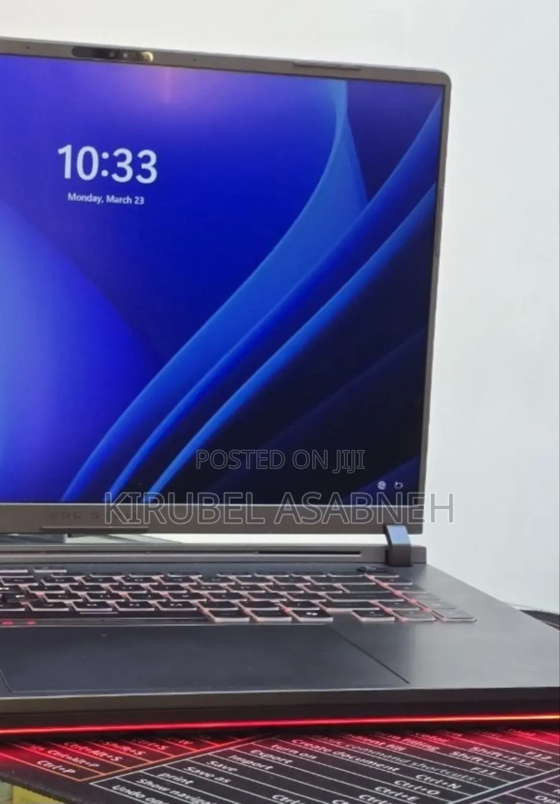 New Laptop Asus ROG Strix G16 G614 16GB Intel Core i7 SSD 1T