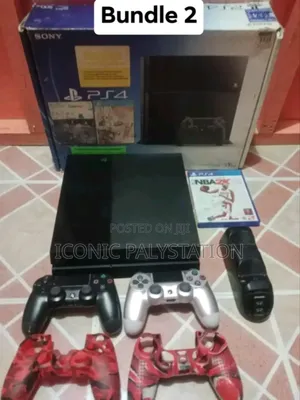 Iconic Playstation Bring Ps4 Jealbeark for Gamers With Year Warranty