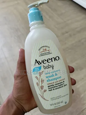 Aveeno Baby Daily Moisture Wash and Shampoo From Usa