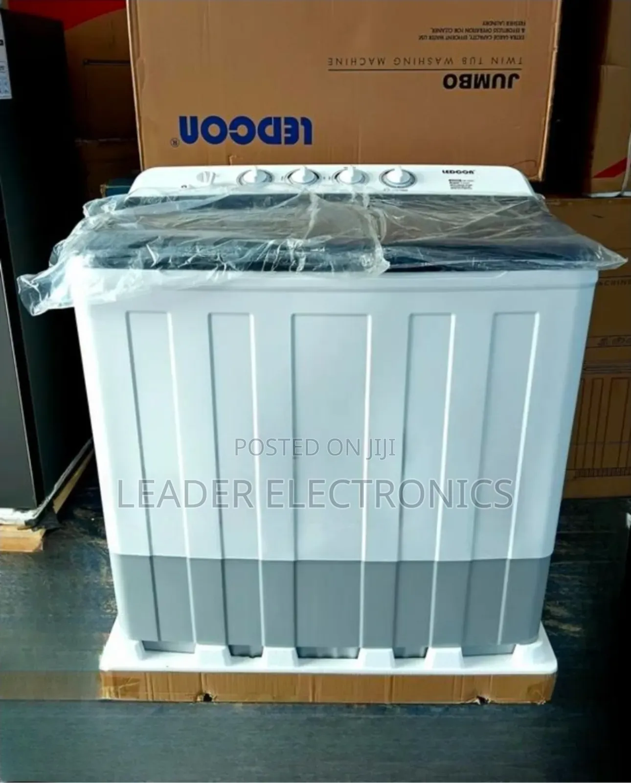 Ledcon Jumbo Washing Machine 20 Kg – Twin Tub Heavy Duty