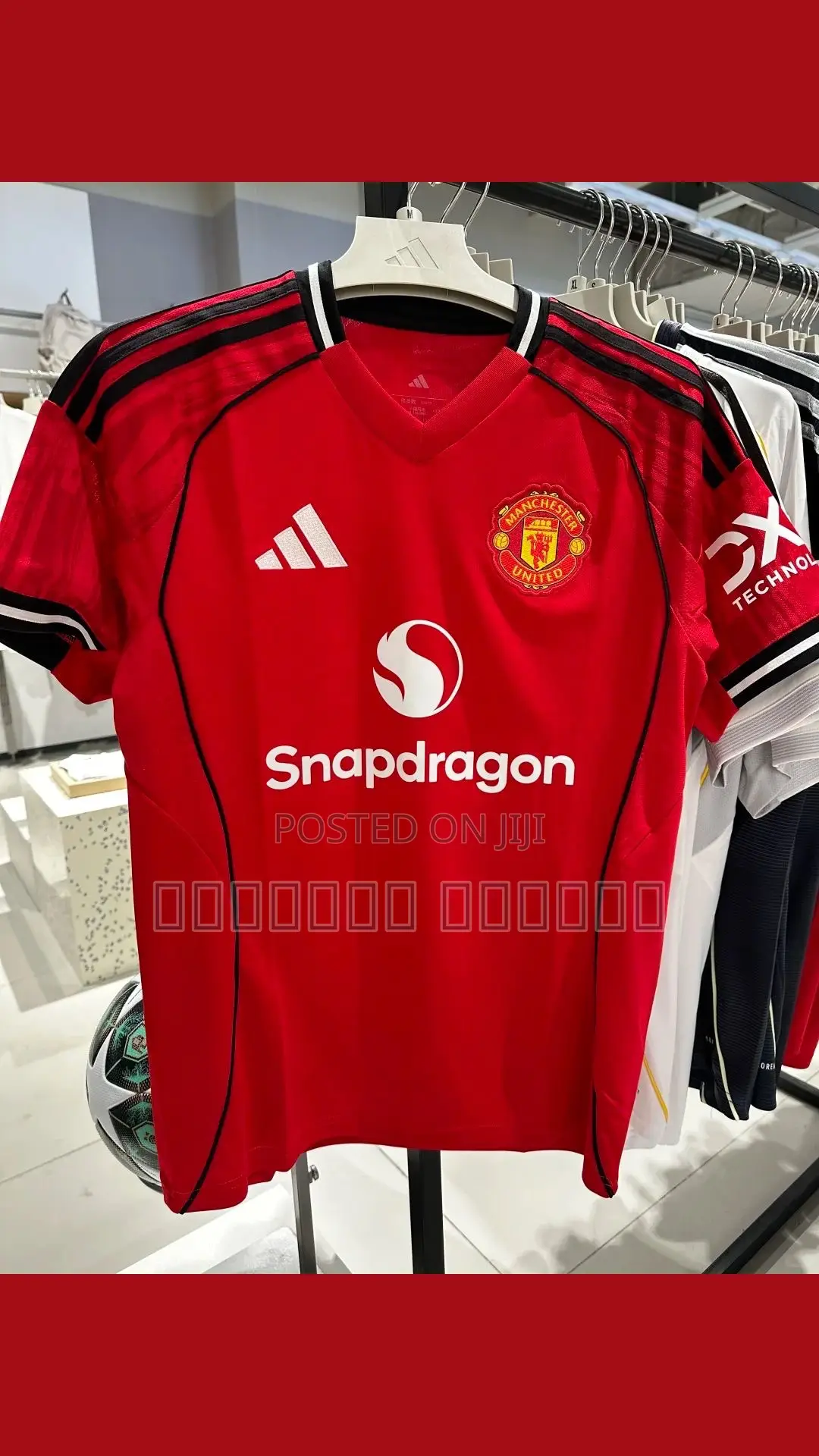 Man United Soccer Jersey