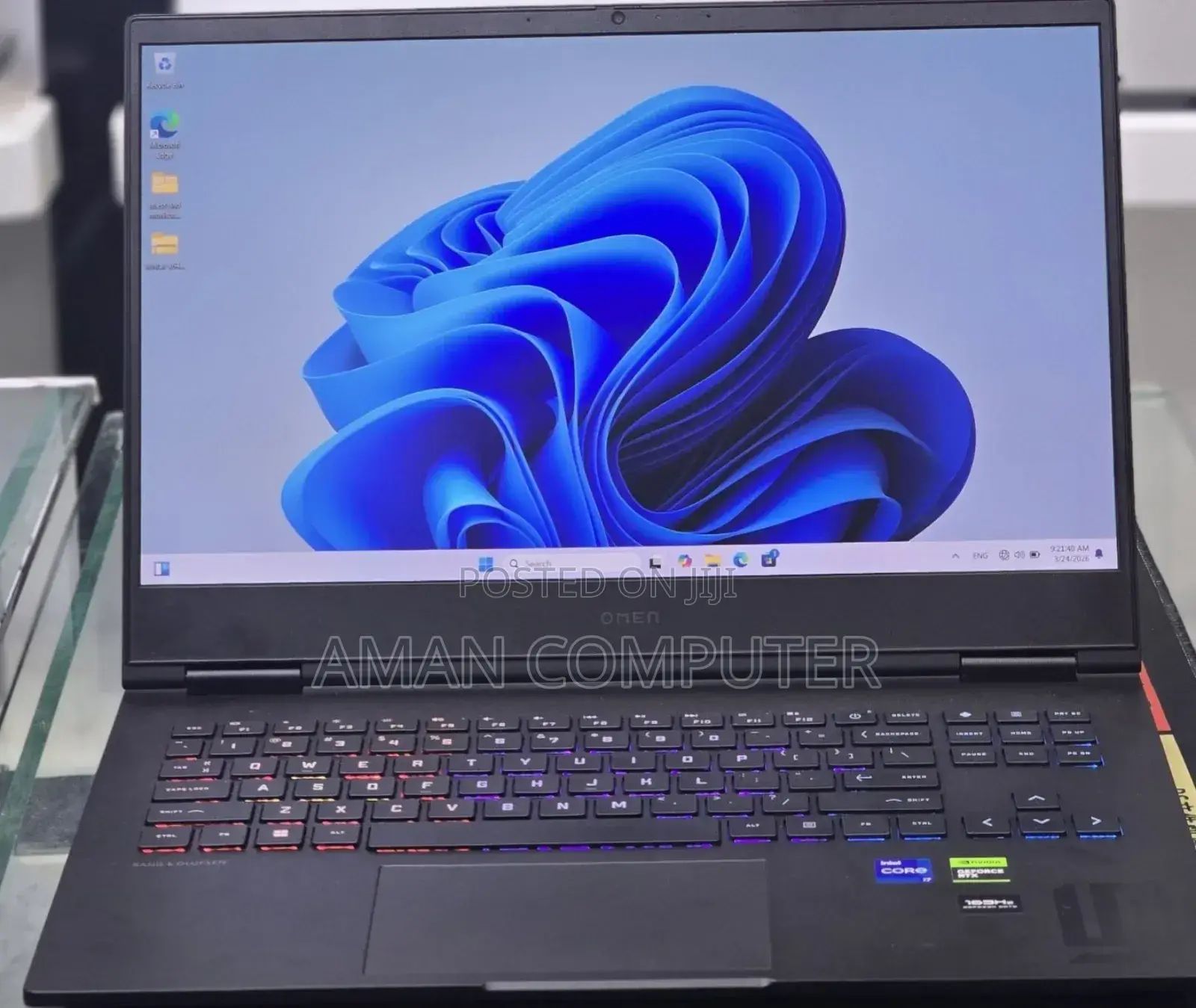 New Laptop HP Omen 16 16GB Intel Core i7 SSD 1T