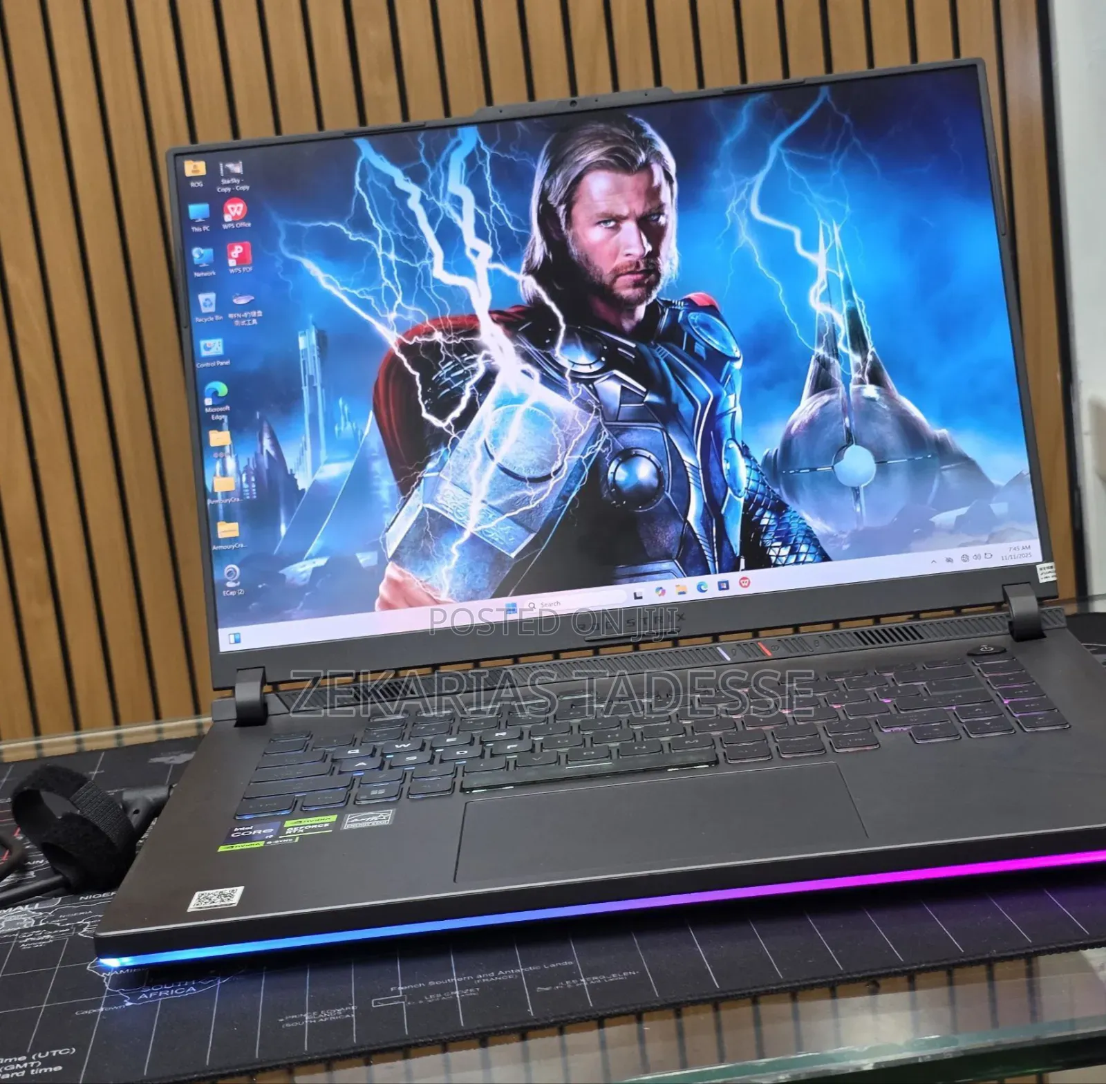 New Laptop Asus ROG Strix G16 G614 16GB Intel Core i9 SSD 1T